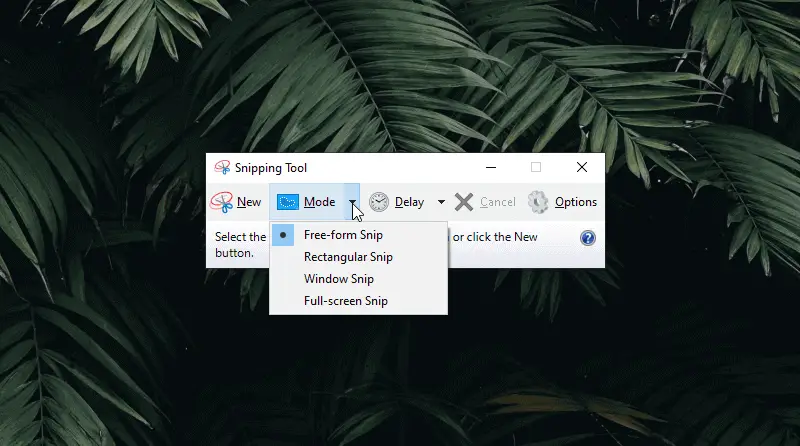 The Snipping Tool 2